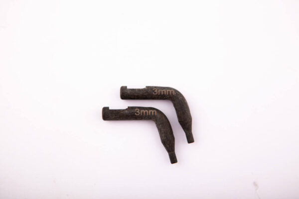 Paire d'embouts coudé 90° 3.0mm du coffret pince circlips OS 5105 - SA 5117 - CLAS Equipements