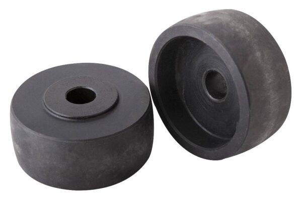 Paire de roues fixes ø90x38mm pour cric rouleur OH 5303 - SA 5362 - CLAS Equipements