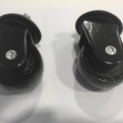 Paire de roues pivotantes ø60x30mm pour cric rouleur OH 5303 - SA 5363 - CLAS Equipements