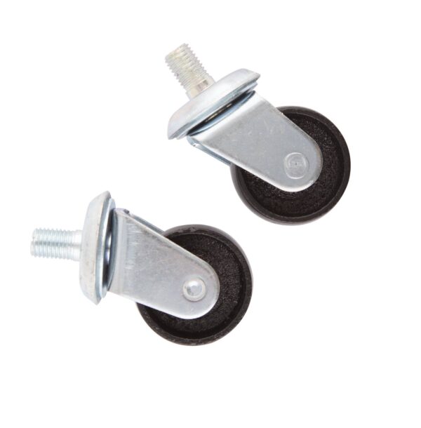 Paire de roues pivotantes ø60x25mm pour cric rouleur OH 5306 - SA 5392 - CLAS Equipements