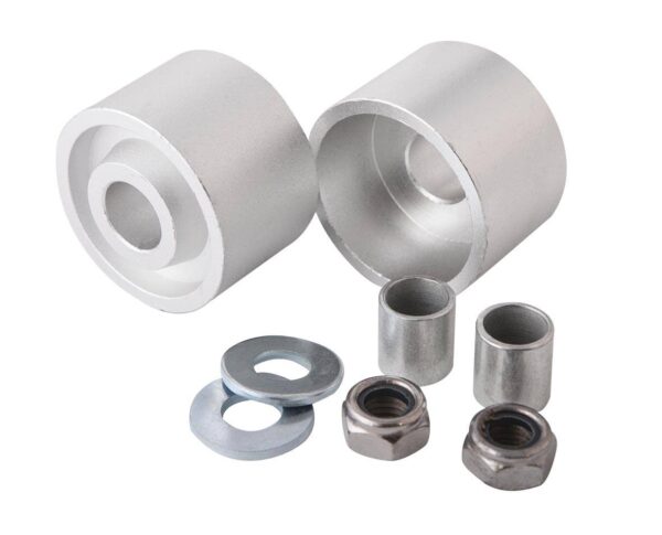 Paire de roues fixes ø55x35mm pour cric rouleur OH 5309 - SA 5411 - CLAS Equipements