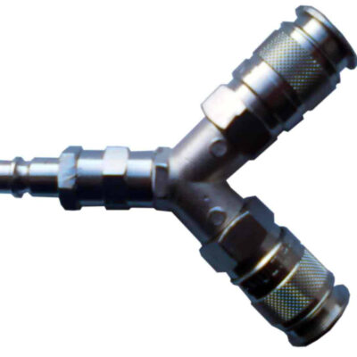 Adaptateur pneumatique en Y (2 opérateurs) pour compresseur, réseau d'air - SA 5506 - CLAS Equipements