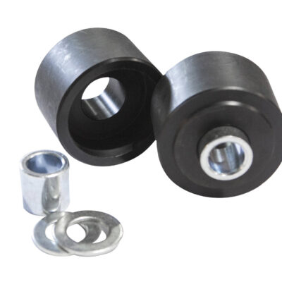 Paire de roues avant ø70x44mm pour cric rouleur OH 6015 - SA 6015 - CLAS Equipements
