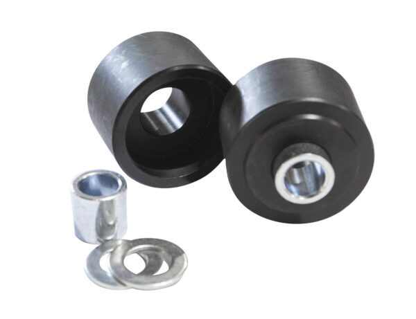 Paire de roues avant ø70x44mm pour cric rouleur OH 6015 - SA 6015 - CLAS Equipements