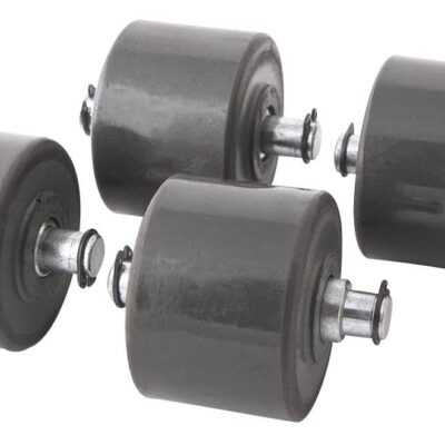 Jeu de 4 roues fixes ø50x36mm pour cric rouleur OH 6020 - SA 6020 - CLAS Equipements