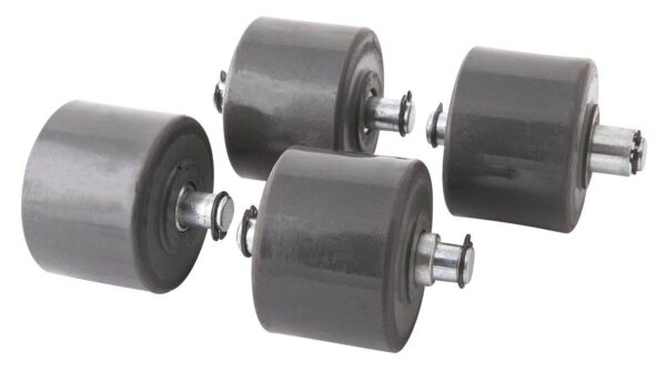 Jeu de 4 roues fixes ø50x36mm pour cric rouleur OH 6020 - SA 6020 - CLAS Equipements