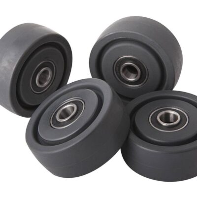 Jeu de 4 roues fixes ø72x28mm pour cric rouleur OH 6030 - SA 6030 - CLAS Equipements