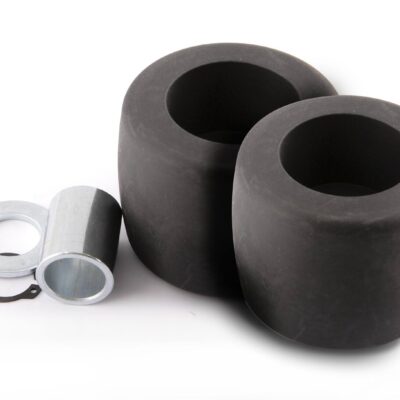 Paire de roues fixes pour cric rouleur OH 6035 - SA 6045 - CLAS Equipements