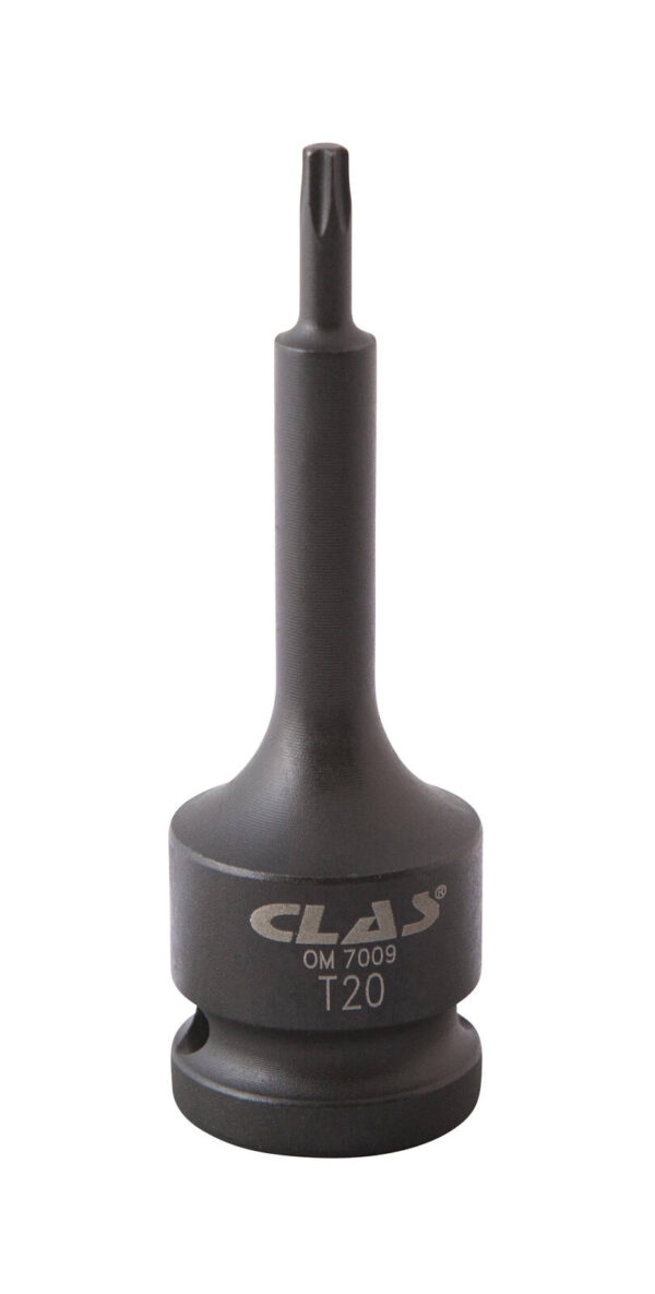 Douille embout choc torx T20 1/2" Cr-Mo - SA 7009 - CLAS Equipements
