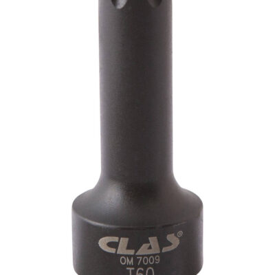 Douille embout choc torx T60 1/2" Cr-Mo - SA 7025 - CLAS Equipements