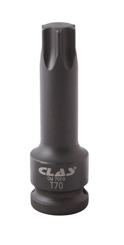 Douille embout choc torx T70 1/2" Cr-Mo - SA 7026 - CLAS Equipements
