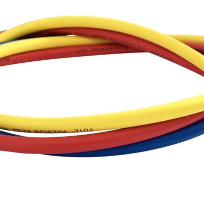 Flexible 4M F1/2" ACME x M14x1.5mm jaune pour station de recharge de climatisation - SA 8737 - CLAS Equipements