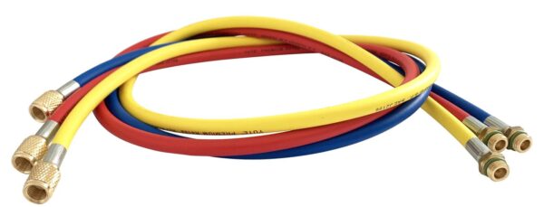 Flexible 4M F1/2" ACME x M14x1.5mm jaune pour station de recharge de climatisation - SA 8737 - CLAS Equipements