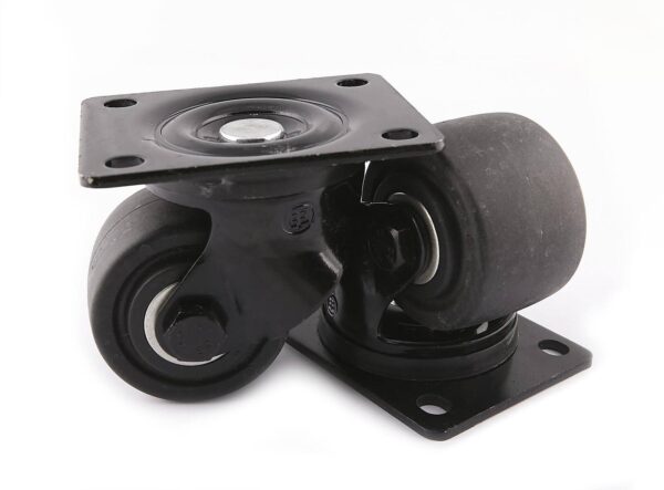 Paire de roues pivotantes ø66x44mm pour colonne de levage hydropneumatique OH 9150 - SA 9153 - CLAS Equipements