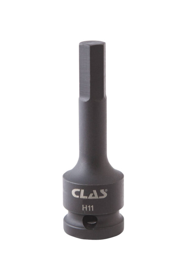 Douille embout choc héxagonale 11mm L.78mm 1/2" Cr-Mo - SA 9178 - CLAS Equipements