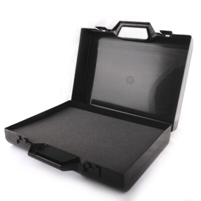Valise de rangement outils 320 x 240 x 61mm (noire) plastique + mousses de protection - SA 9906 - CLAS Equipements