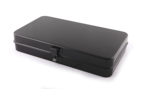 Valise de rangement outils 280 x 160 x 50mm (noire) en métal - SA 9907 - CLAS Equipements