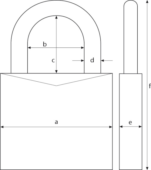 Cadenas 64TI/30HB60 cadenas titalium argenté - Abus – Image 3