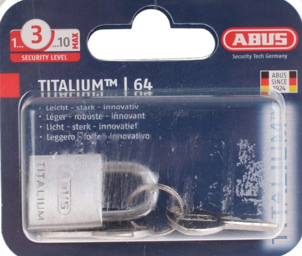 Cadenas Titalium 64 Ti / 20 cadenas 20 x 3,5 mm argent - Abus – Image 3