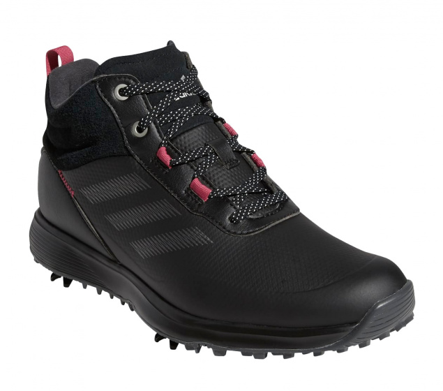 Chaussures golf chaussures de golf S2G MID-Cut dames cuir noir/rose mt 36 2/3 - adidas – Image 6