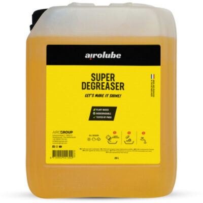 Détergents Super dégraissant végétal pour salissures légères 5 litres - Airolube