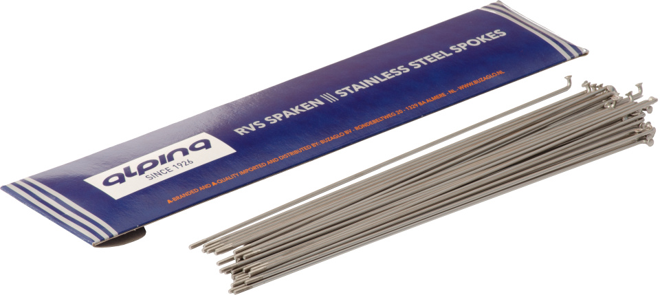 Rayons LDR rayon en acier inoxydable 13-282 sans mamelon (36pcs) argenté - Alpina