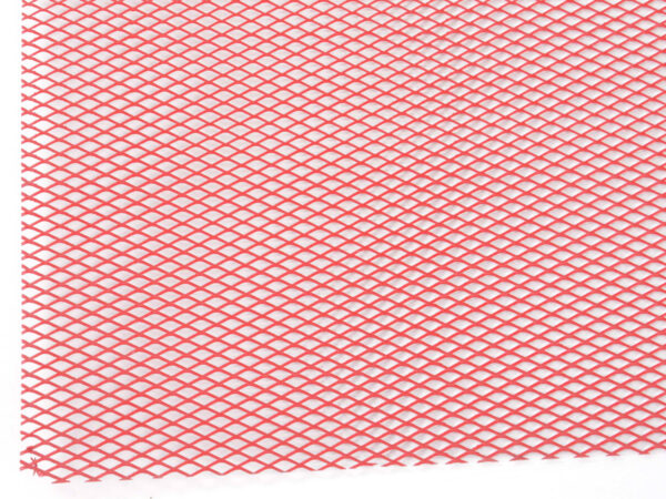 Grille de course FK 135x30cm rouge universelle coupe à la taille grille en nid d'abeille grille de course en aluminium - – Image 2