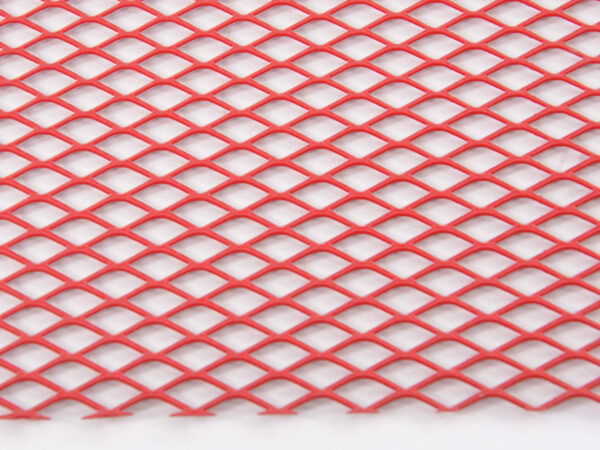 Grille de course FK 135x30cm rouge universelle coupe à la taille grille en nid d'abeille grille de course en aluminium - – Image 4
