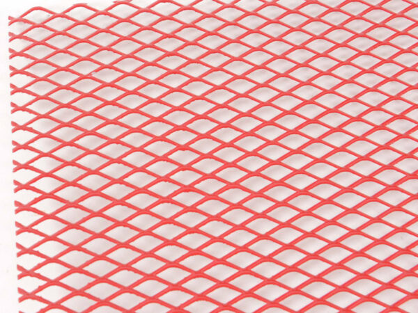 Grille de course FK 135x30cm rouge universelle coupe à la taille grille en nid d'abeille grille de course en aluminium - – Image 6