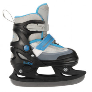 Patins à roulettes en ligne patins 2-in-1 Slide garçons polypropylène noir/bleu mt 30/33 - AMIGO