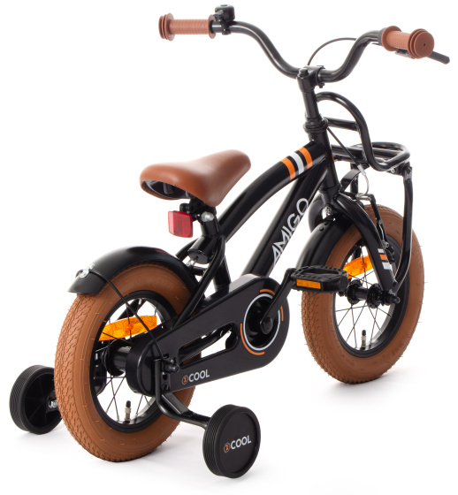 Children bikes 2Cool 12 Pouces 21 cm Garçon Frein à rétropédalage Noir - AMIGO – Image 13