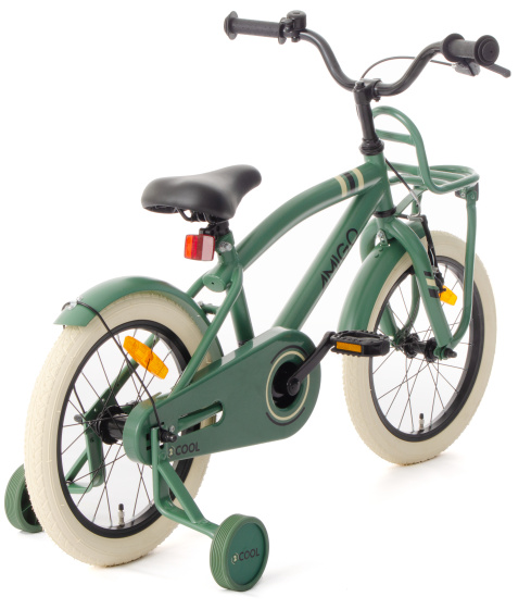 Children bikes 2Cool 16 Pouces 26 cm Garçon Frein à rétropédalage Vert - AMIGO – Image 6