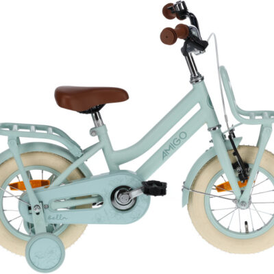 Children bikes Bella 12 Pouces 21 cm Fille Frein à rétropédalage Vert - AMIGO