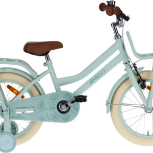 Children bikes Bella 16 Pouces 26 cm Fille Frein à rétropédalage Vert - AMIGO
