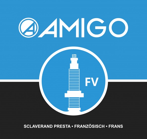 Inner tube other Tube intérieur 14 x 1 5/8 x 1 3/8 (44-288) FV 48 mm - AMIGO – Image 4