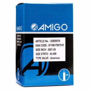 Chambres à air 20 inch Tube intérieur 20 x 1,60 (42-406) AV 48 mm - AMIGO