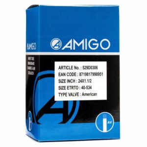 Chambres à air 24 inch Tube intérieur 24 x 1 1/2 (40-534) AV 48 mm - AMIGO