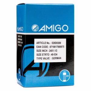 Chambres à air 24 inch Tube intérieur 24 x 1 1/2 (40-534) DV 45 mm - AMIGO