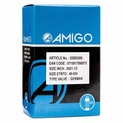 Chambres à air 24 inch Tube intérieur 24 x 1 1/2 (40-534) DV 45 mm - AMIGO