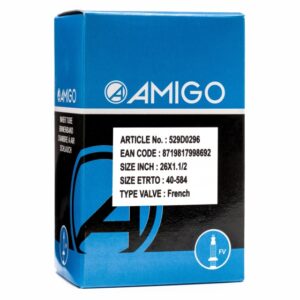 Chambres à air 26 inch Tube intérieur 26 x 1 1/2 (40-584) FV 48 mm - AMIGO