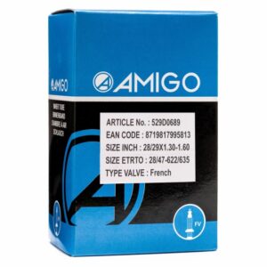 Chambres à air 29 inch Tube intérieur 28/29 x 1,30-1,60 (28/47-622/635) FV 48 mm - AMIGO