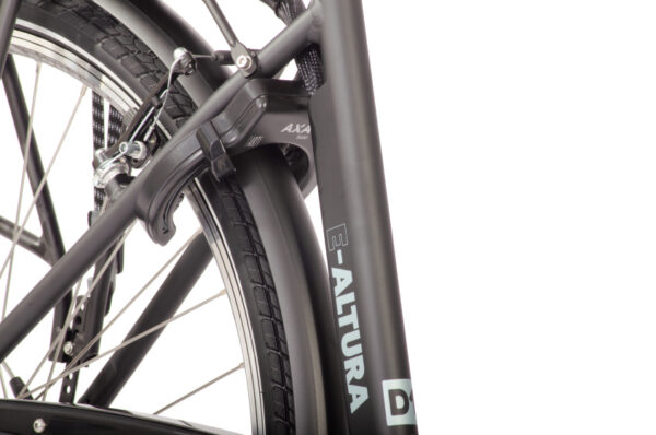 Vélos de ville électriques E-Altura D1 28 Pouces 53 cm Homme 7SP V-Brake Noir mat - AMIGO – Image 6