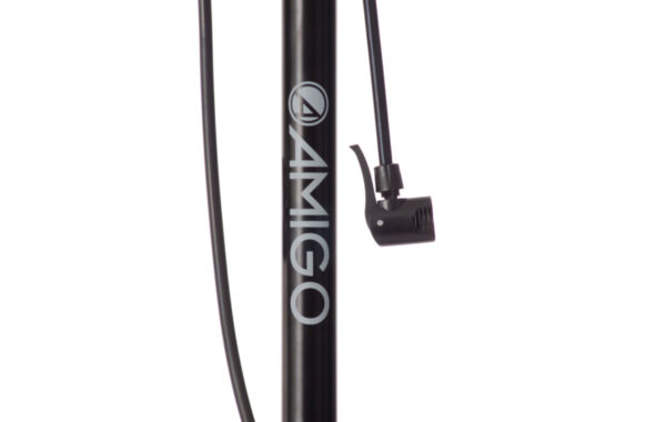 Bicycle pumps pompe à vélo avec manomètre 11 Bar 61 cm noir - AMIGO – Image 3