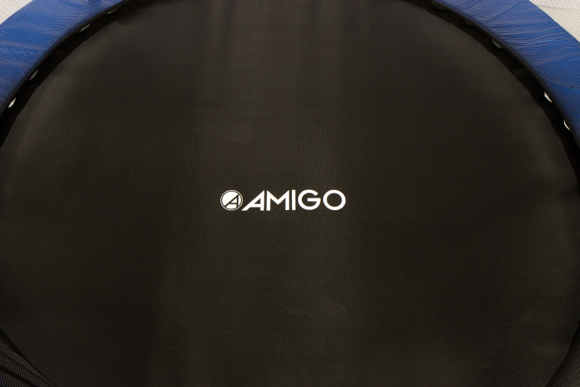 Trampolines Deluxe trampoline avec filet de sécurité 244 cm bleu - AMIGO – Image 6