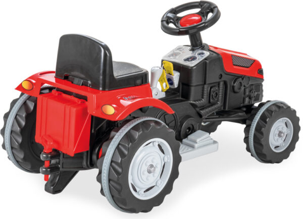 Pedal tractors Pilsan Active batterie véhicule pédale tracteur 6V rouge/noir - AMIGO – Image 4