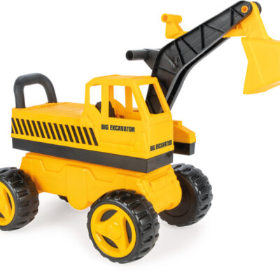 Excavatrices Big jouet excavateur 69 cm jaune/noir - Pilsan