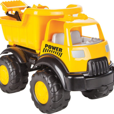 Toy vehicles Power camion avec chargeur jaune/noir 2 pièces - Pilsan