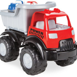 Toy vehicles Power camion avec voitures rouge/argent 3 pièces - Pilsan