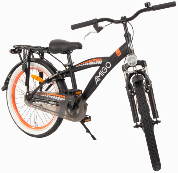 Children bikes Roady 20 Pouces 27,5 cm Garçon Frein à rétropédalage Noir/Orange - AMIGO – Image 11