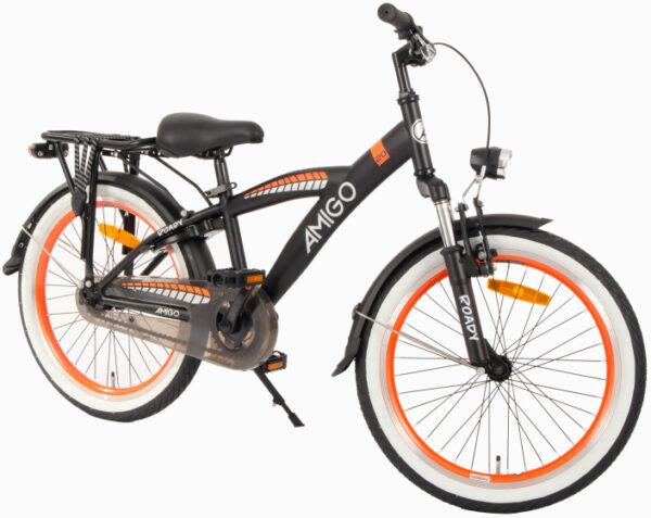 Children bikes Roady 20 Pouces 27,5 cm Garçon Frein à rétropédalage Noir/Orange - AMIGO – Image 5